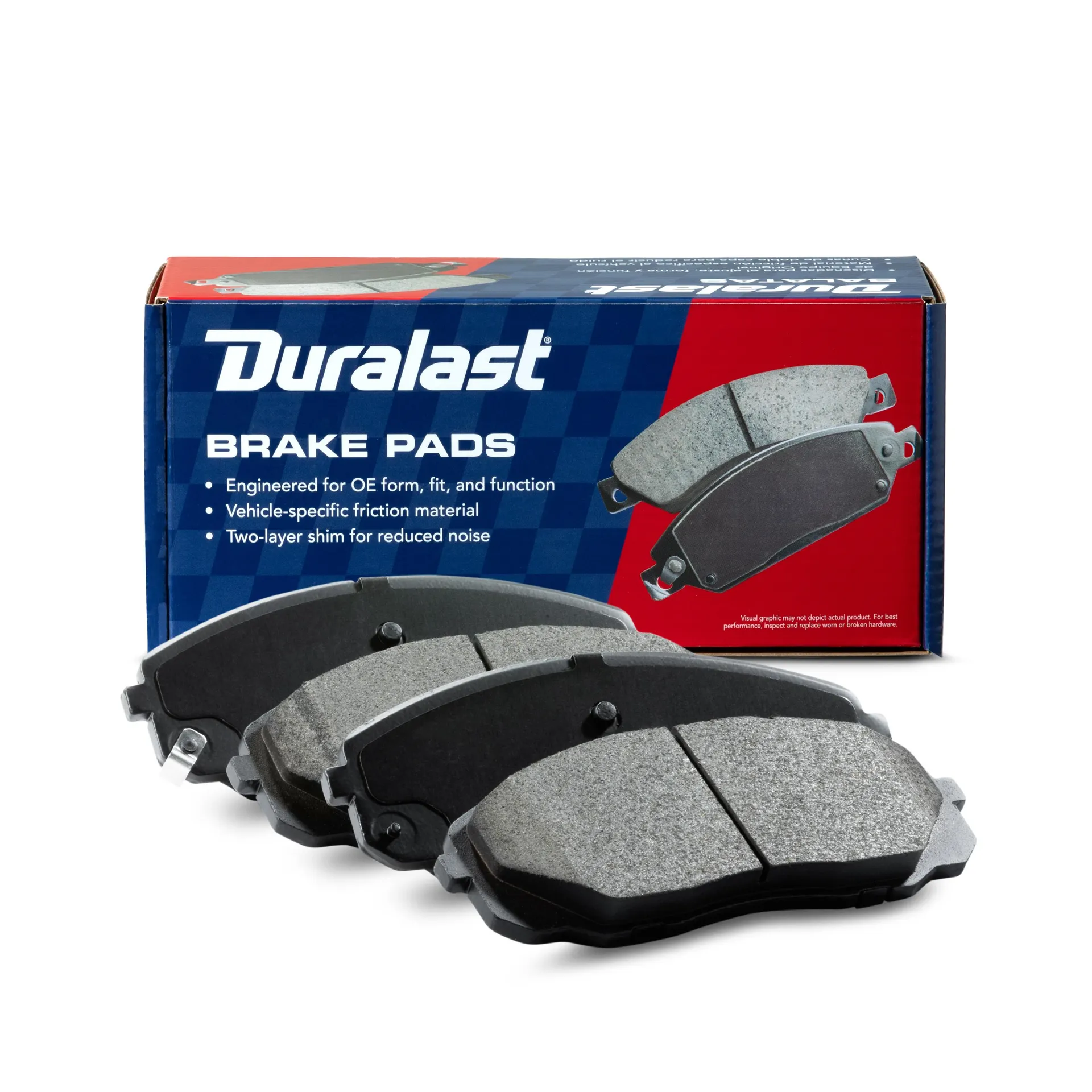Duralast Ceramic Brake Pads D1814