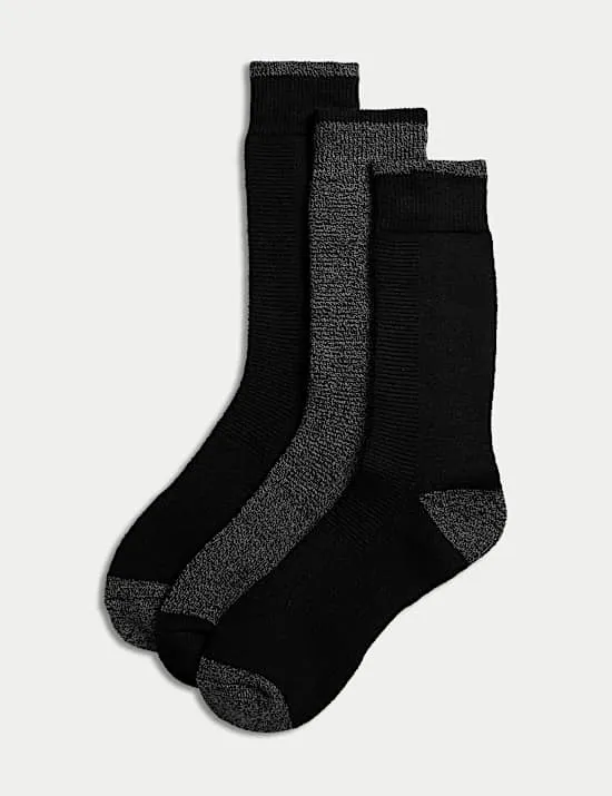3 Pack Heatgen™ Maximum Warmth Thermal Socks