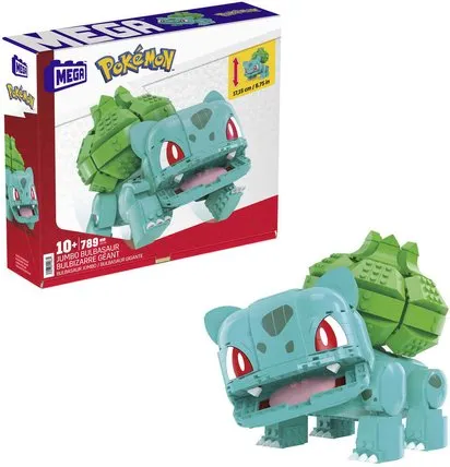 POKEMON - BULBIZARRE GEANT A CONSTRUIRE MEGA BLOKS Ref : 41113884