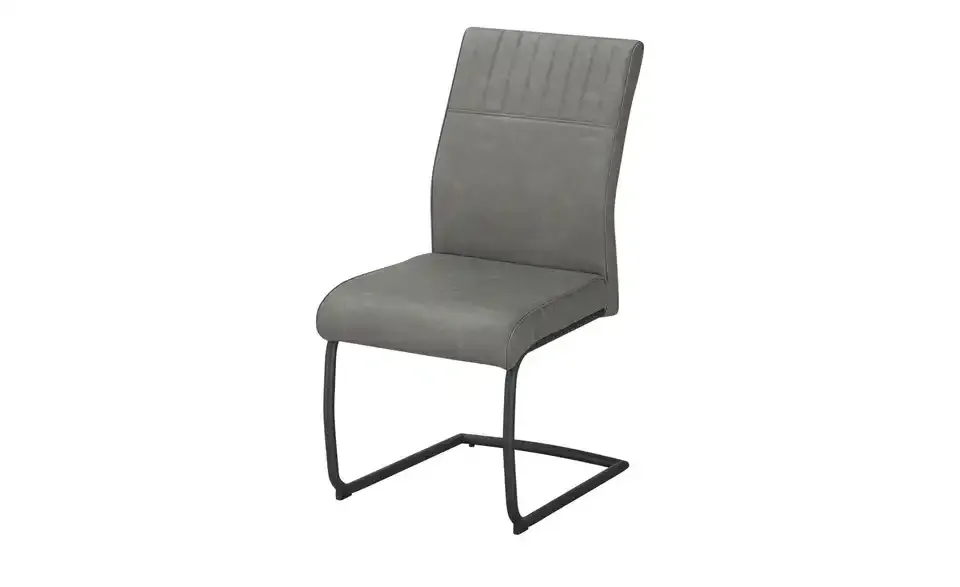 Kunstleder-Schwingstuhl Lesley