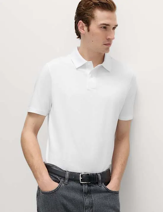 5 Pack Pure Cotton Polo Shirts