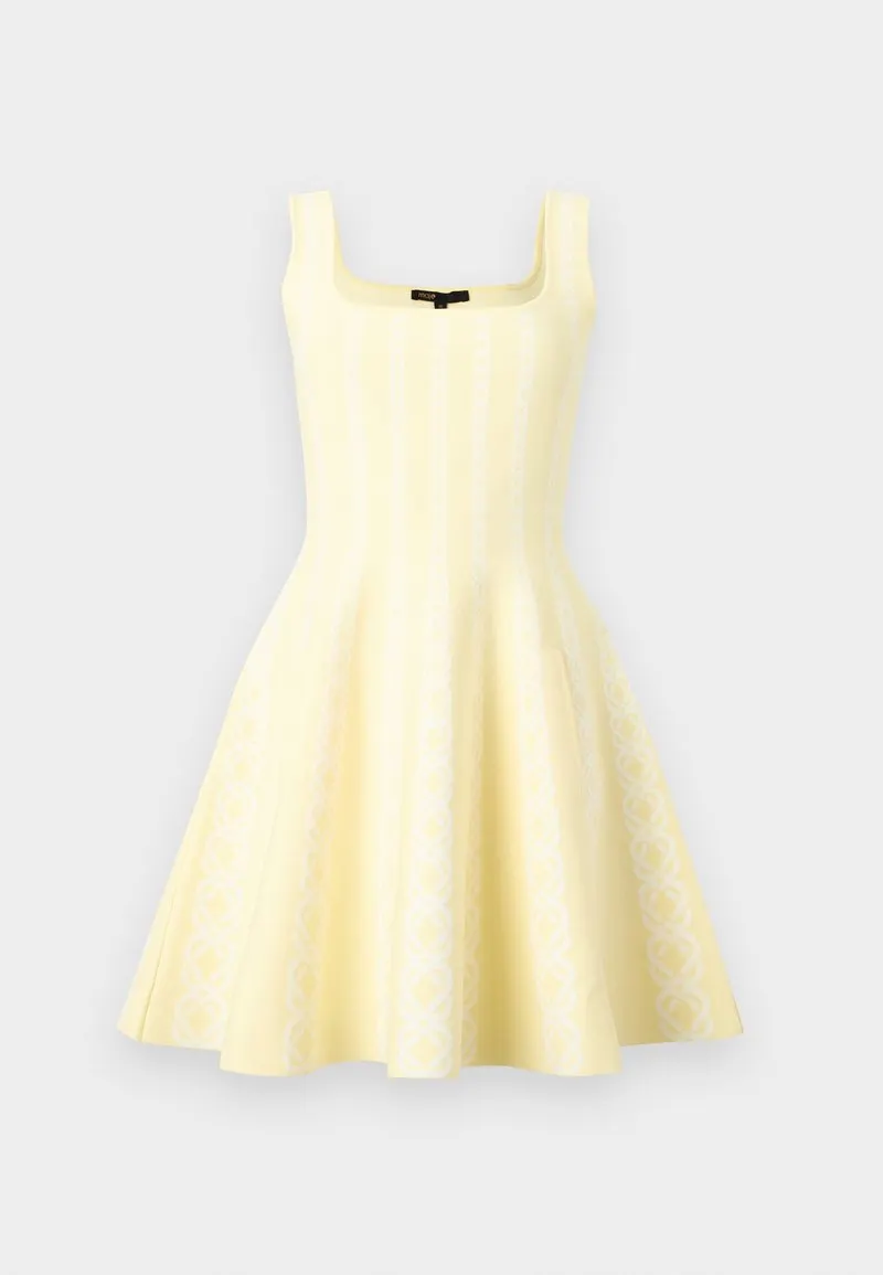 RUSSEL - Kjole - pale yellow