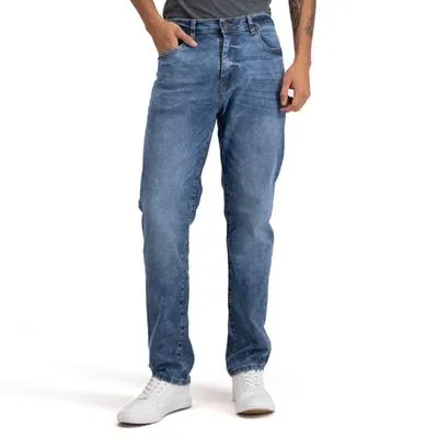 Pantalón Hummo Hombre Diseño Liso Pretina Delgada