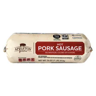 Hot Pork Sausage, 16 oz