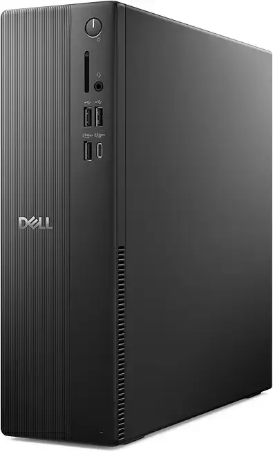 Dell Slim Desktop ECS1250 - Intel Core i3 14100 Processor, 8GB DDR5 RAM, 512GB SSD, WiFi 6, Intel UHD Graphics 730, Windows 11 Home, Onsite Service - Black