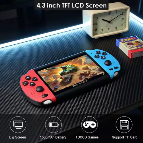 Gaming Portable Handheld Retro Video Game Console Player Portatil Mini Arcade Videogames for Hand Held Family Pocket Retrogaming