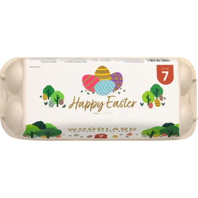 Woodland Free Range Size 7 Eggs
