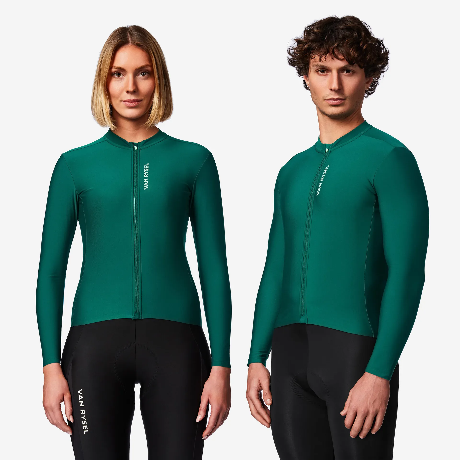 VAN RYSEL Unisex dres na silniční cyklistiku s dlouhým rukávem RCR-R 2 do chladného počasí