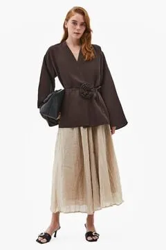 Blusa kimono