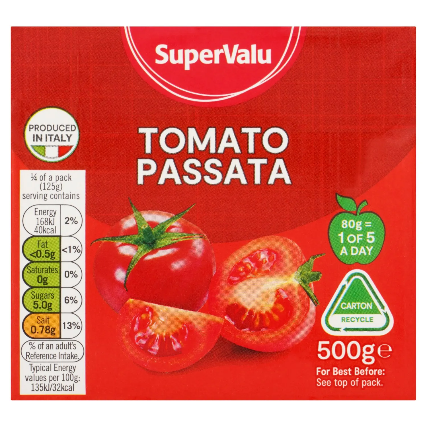 SuperValu Passata (500 g) Open Product Description