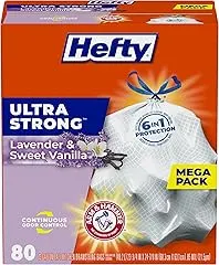 Hefty Ultra Strong Tall Kitchen Trash Bags,…