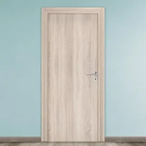 Porta battente Brush rovere L 80 x H 210 cm reversibile