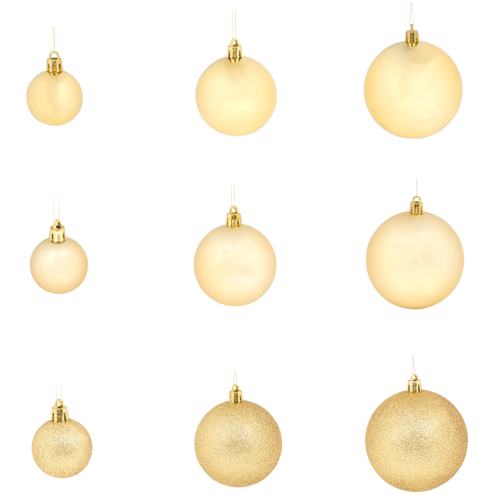 Kunststof kerstballen