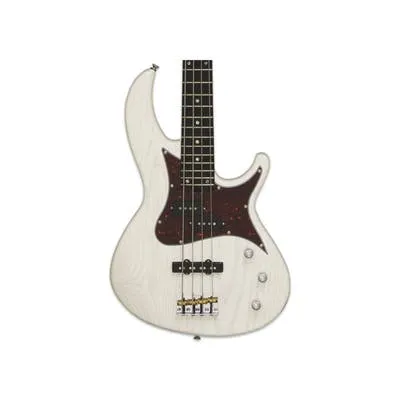 ARIA 313 MK2 DETROIT - OPEN PORE ASH WHITE 4 STRING BASS - HOT ROD COLLECTION