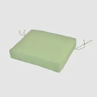 Outdoor Creations Heringbone Deluxe Chair Pad Green