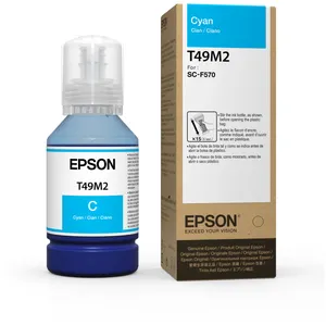 Botella de tinta Epson F170 T49M2 140ml cyan