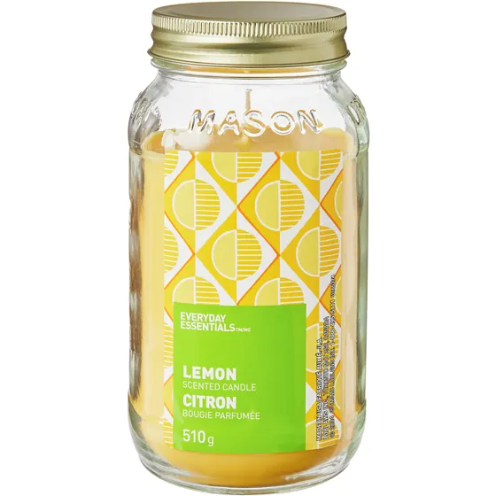 Lemon Scented Candle