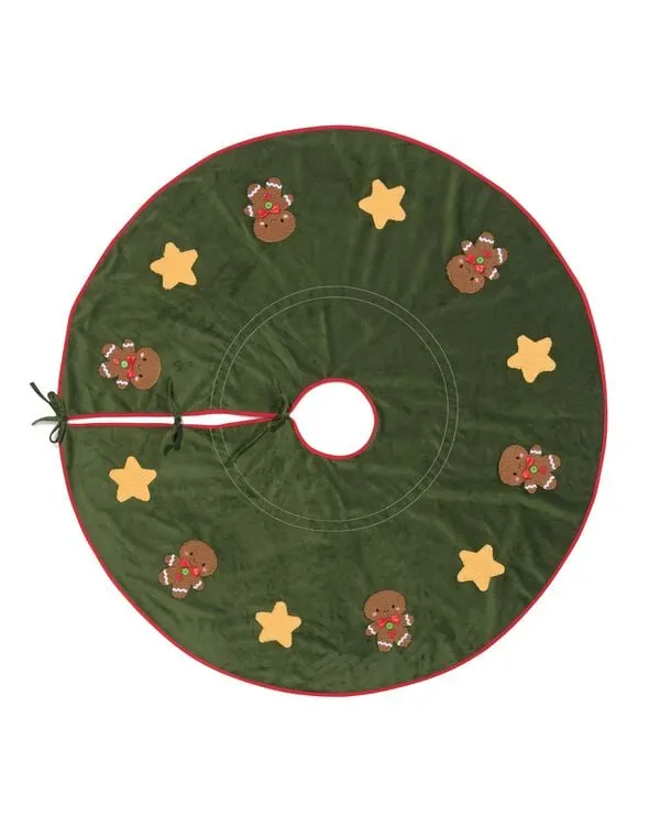 kerstboomrok ⌀130cm groen