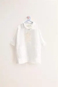 ZARA TIMELESS - 100% LINEN SHIRT DRESS