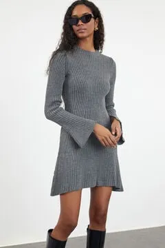 Vestido mini de punto ajustado