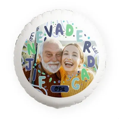 Ballon | Vaderdag (O)pa | Met eigen foto