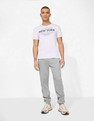 Pantaloni da jogging - Cordoncino - grigio
