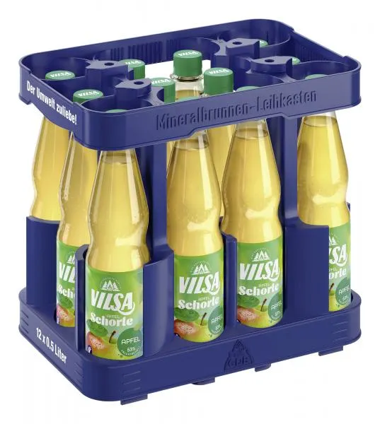 Vilsa Apfelschorle PET (Mehrweg) 12 x 0,50 l