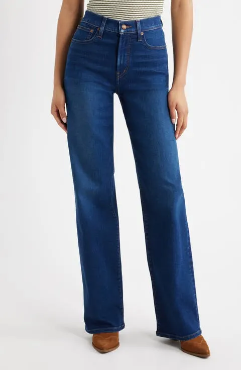 Madewell The Perfect Vintage High Waist Wide Leg Jeans