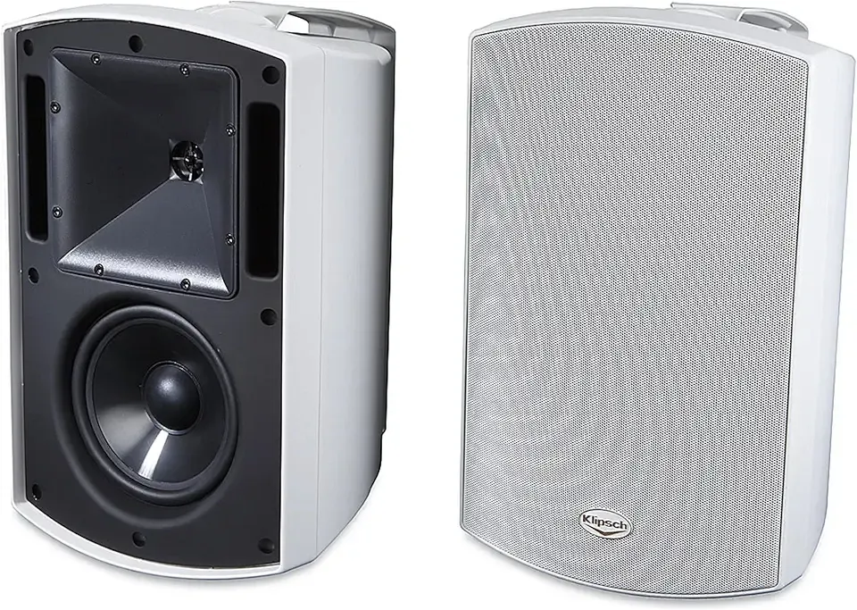 Klipsch AW-650 Indoor/Outdoor Speaker, White (Pair)