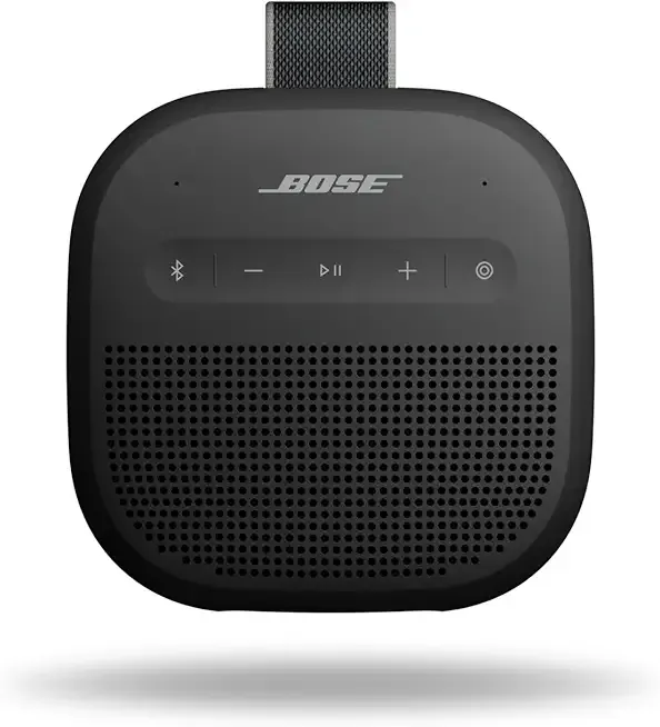 SoundLink Micro Portable Bluetooth Speaker (2nd Gen), Wireless Outdoor Speaker, Up to 12 Hours Battery Life, Waterproof and Dustproof, Black