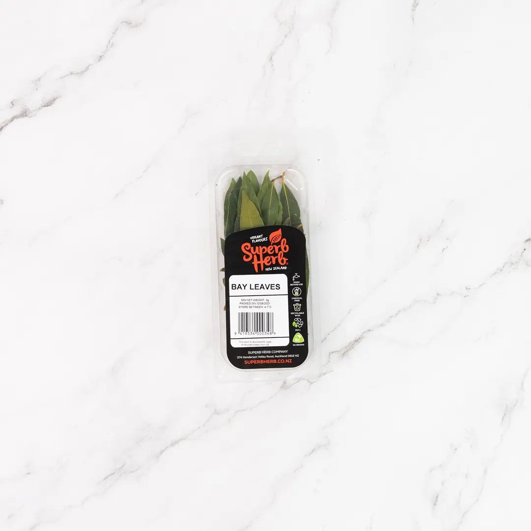 superb herb bay leaves prepack 4g
