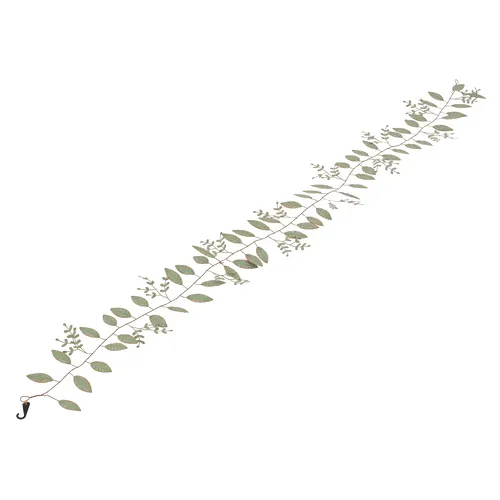 Enchanted Forest® 6' Iron Leaf Artificial Christmas Garland