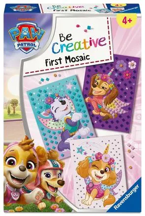 BE CREATIVE MY FIRST MOSAIC PAT PATROUILLE
