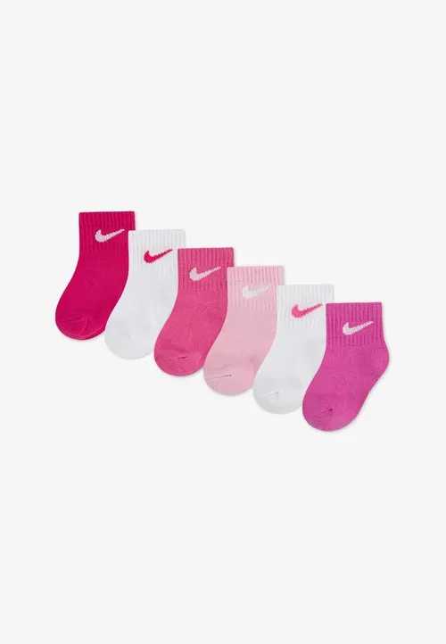 INFANT ANKLE 6 PACK UNISEX - Sokker - vivid pink