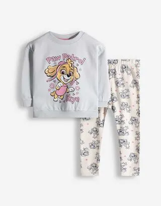 Set composto da felpa e leggings - Paw Patrol - Azzurro