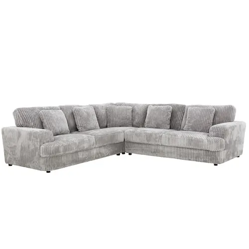 Tarra 3-Piece Upholstered Corner Sofa
