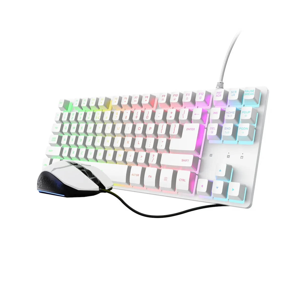 TRUST - GXT798W 2 IN 1 GAMING SET WHT IT