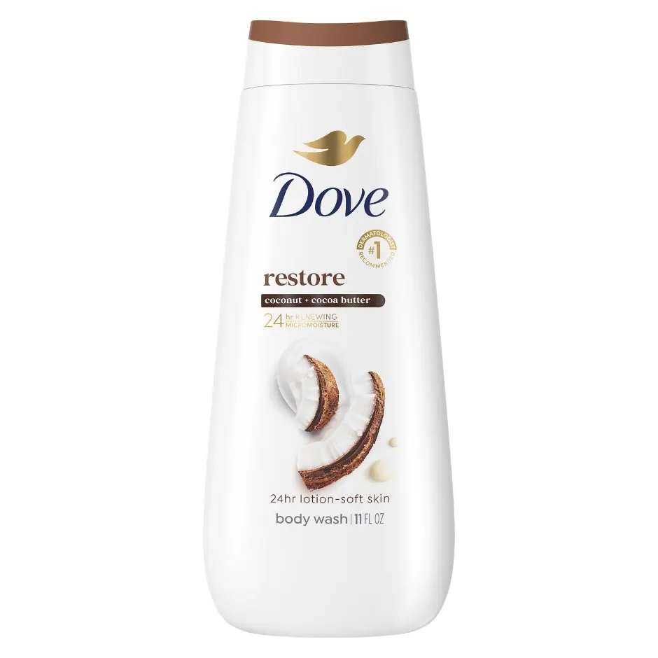 Dove Body Wash Restore Coconut & Cocoa Butter 11 oz