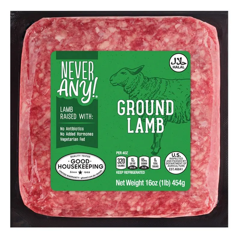 Never Any! Ground Lamb