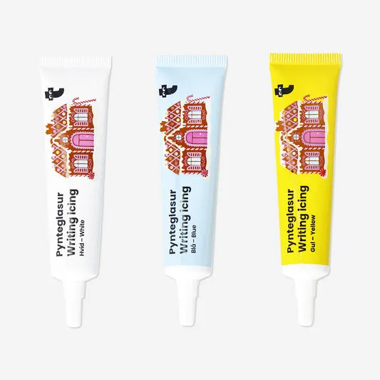 Metallic writing icing - 3 pcs