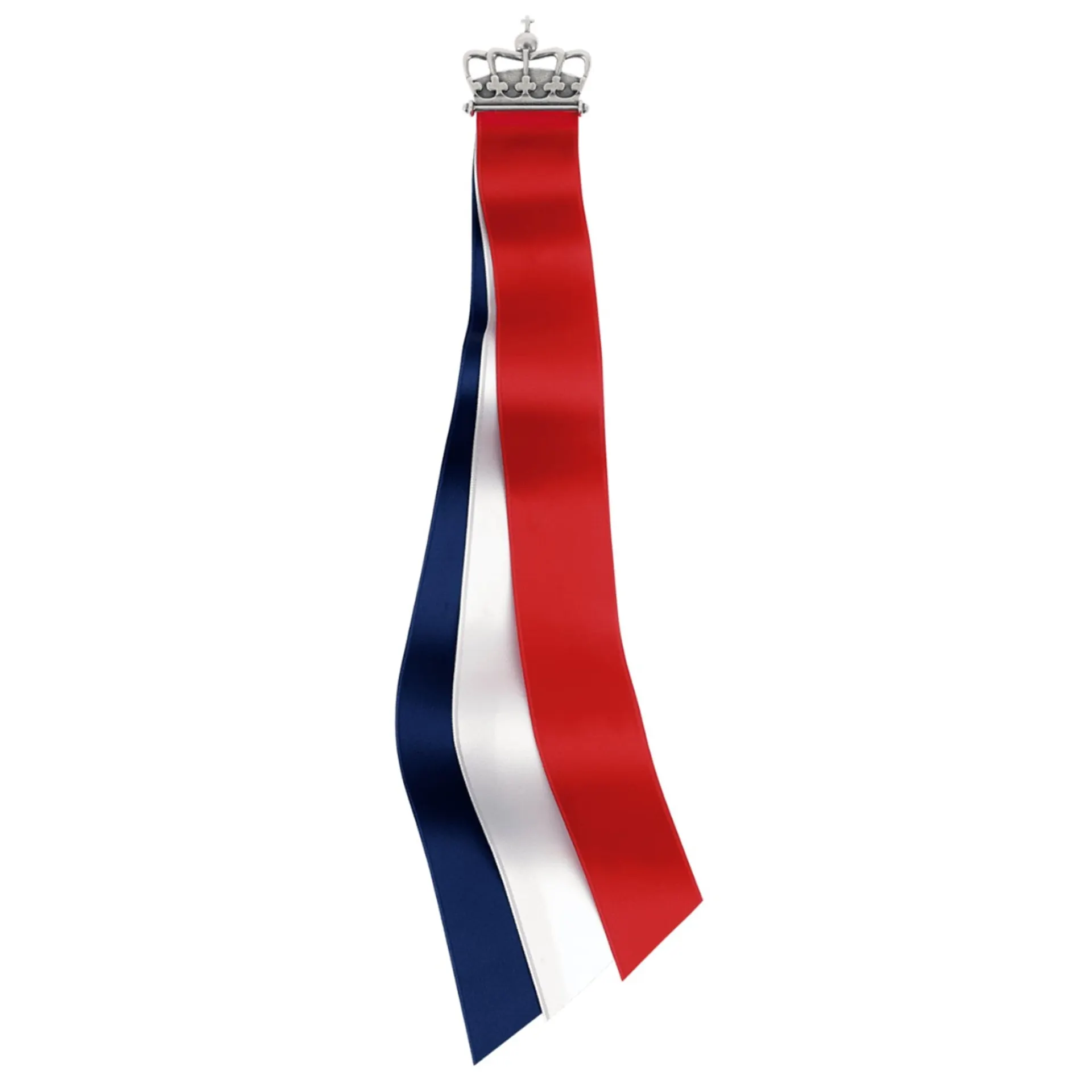 17. Mai Sløyfe Kongekrone i 830 oksidert sølv