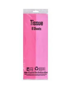321 Party! Gift Tissue Paper, Dark Pink, 8 ct