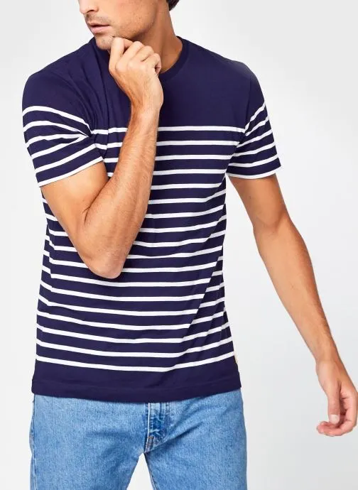 T-shirts Marinière ''Etel'' Homme heren blauw