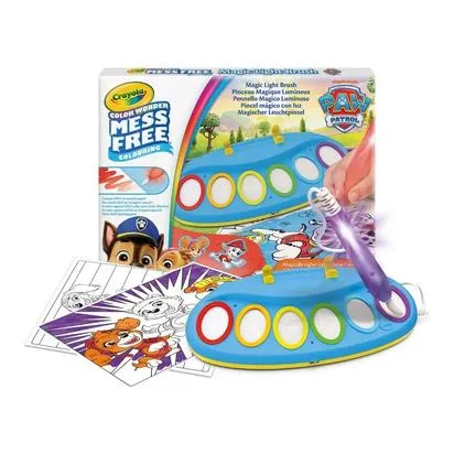 CRAYOLA - COLOR WONDER - MAGIC LIGHT-UP BRUSH - PAT’PATROUILLE