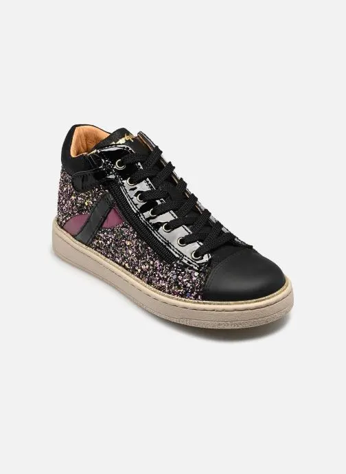 Hoge sneakers Kroisette meisjes zwart