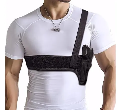 Quick Draw Shoulder Holster - Belly Band Holster for Everyday Comfortable Concealed Carry for Small, Compact and Other Similar Gear