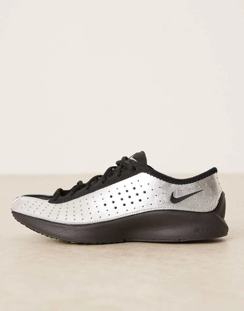 Nike Air Superfly unisex trainers in black and silver