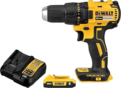 DEWALT 20V MAX Cordless Drill Driver Set, Electric Drill, B…