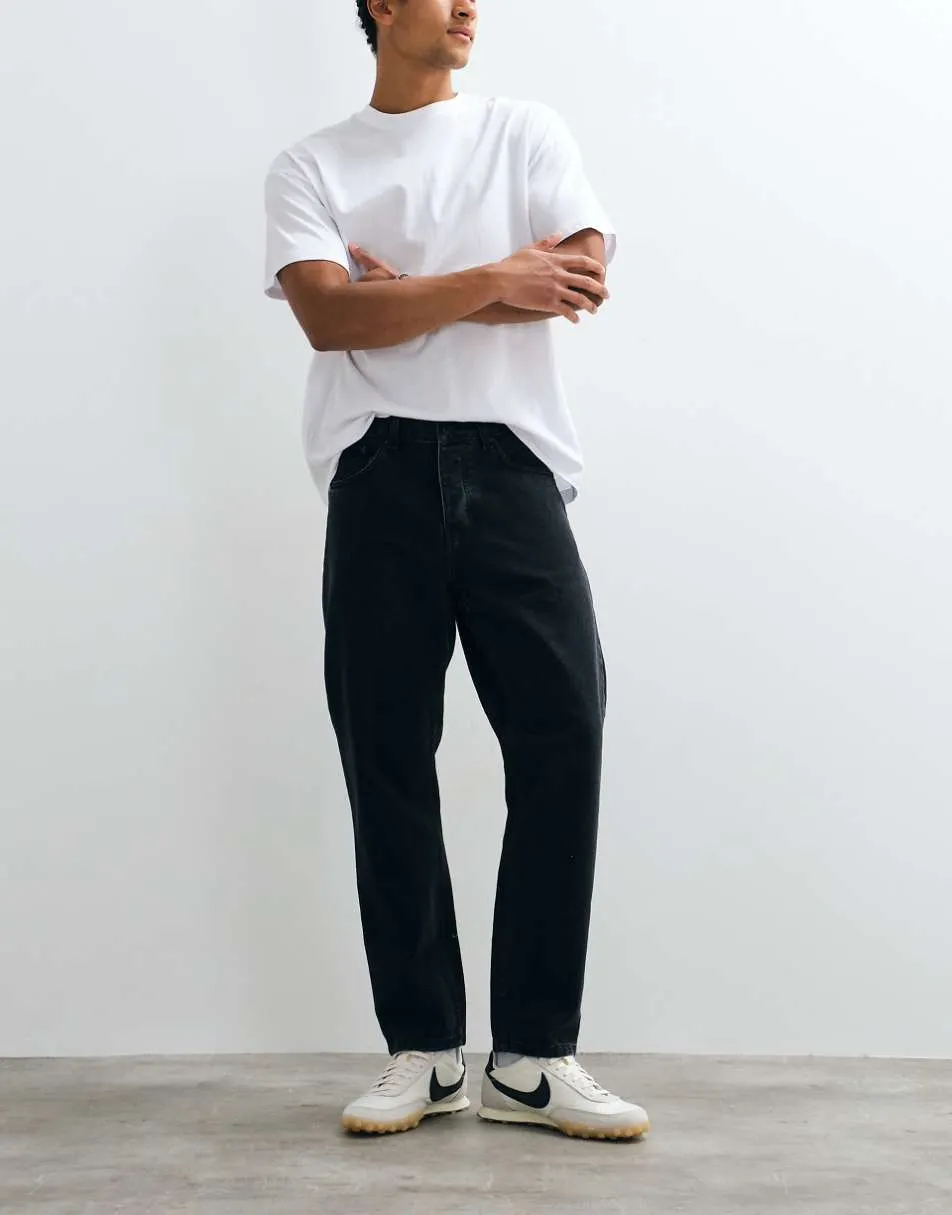Carhartt WIP newel jeans in black wash