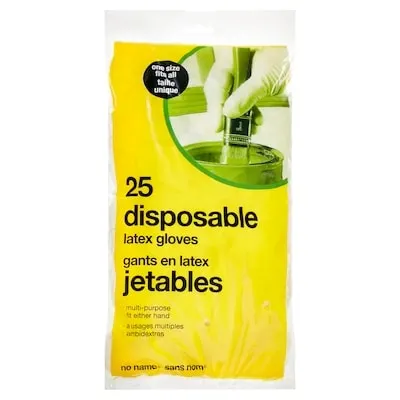 Disposable Cleaning Gloves, 25 Gloves